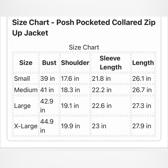 Posh Pocketed Collared Zip Up Jacket - Picture 4 of 4